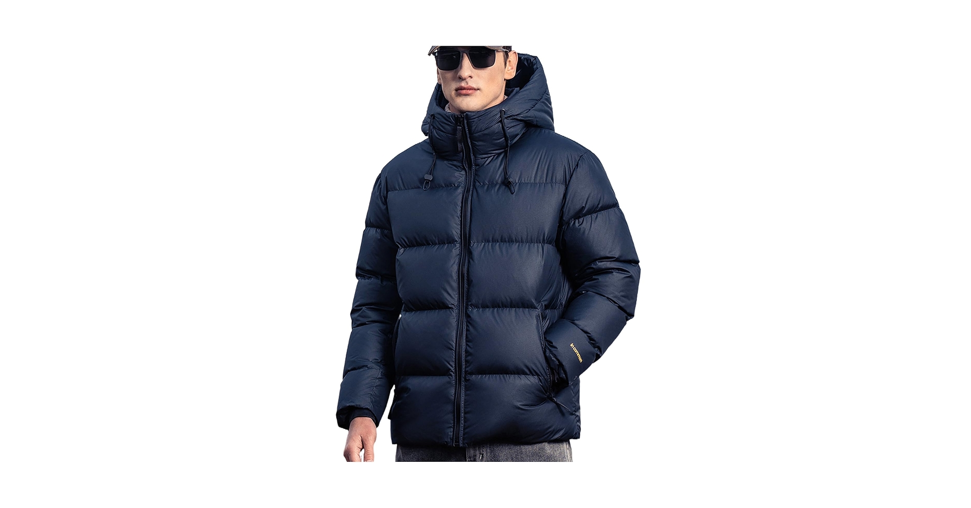 ZVX Duck Down Jackets For Men,Mens Puffer Jacket For Cold